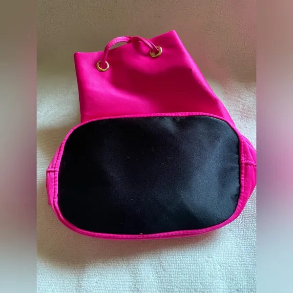 Prada Hot Pink Drawstring Bucket Backpack - Image 6