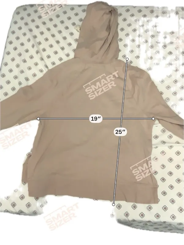 Universal Thread Women’s Hoodie Pullover Small Drawstring Beige Tan Pockets - Image 3