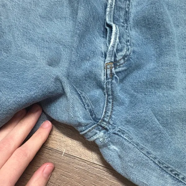 Agolde Nico High-Rise Slim Organic Cotton/Lyocell Blend Jeans Size 29 - Image 5