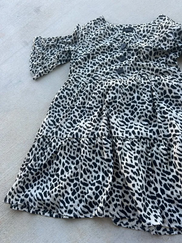 Heyson small‎ animal print mini dress - Image 4