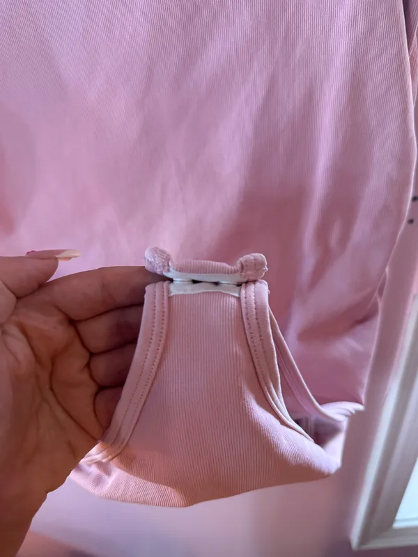 OQQ BODY SUIT Pink Size M - Image 4