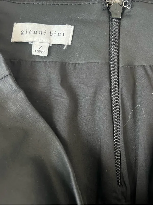 GIANNI BINI Black Mini Skirt - Image 3