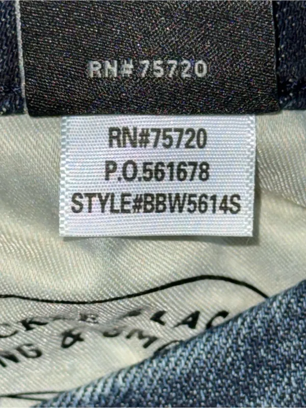 Buckle Black NWT Fit No 53 Mid Rise Bootcut Jeans Women’s 26x30 Dark BBW5614S - Image 9