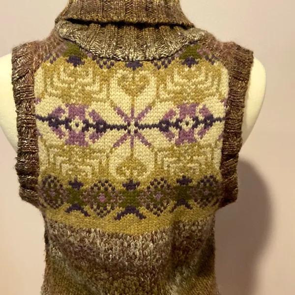 Woolrich Sweater Vest sz M Green Size M - Image 2