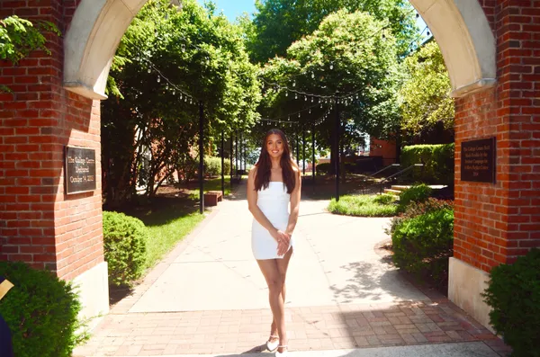 Lulu’s Veda White Strapless Ruched Mini Dress - Image 2