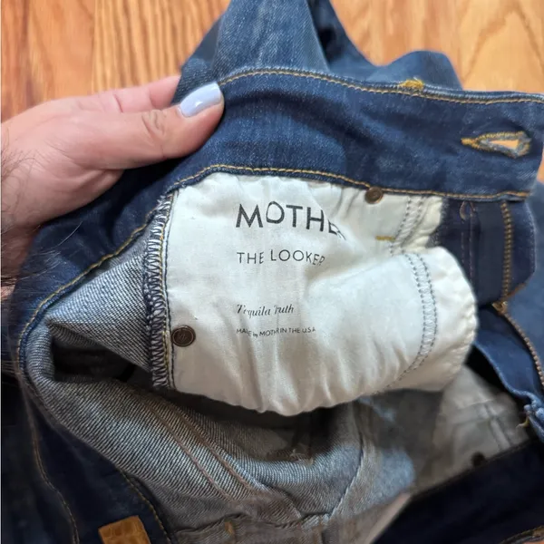 MOTHER The Looker Skinny Jeans in Tequila Truth - Image 5