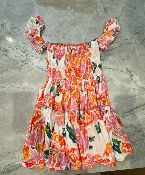 Poupette St Barth Aurora Floral Cotton Minidress - Image 2