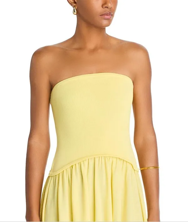 Solid & Striped Strapless Soglio Dress - Image 2