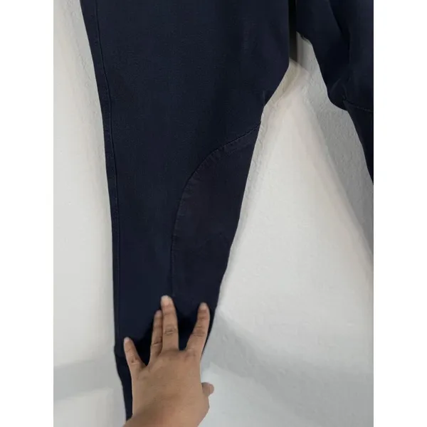 Equine Couture‎ Horse Riding Schooling Breech Navy Embroidered Women’s 30 Pants - Image 4