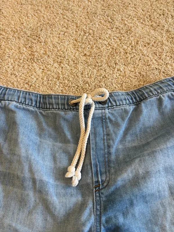 Aerie stretchy denim like shorts - Image 4