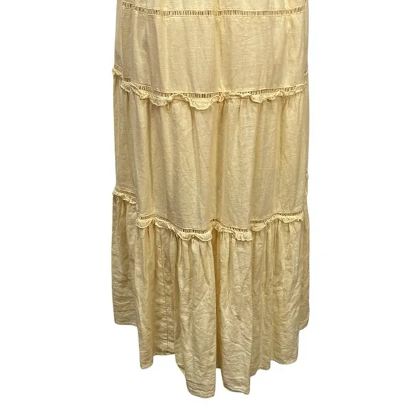 Harni Rumi Sleeveless Tiered Nap Style Maxi Dress Size 8 - Image 9