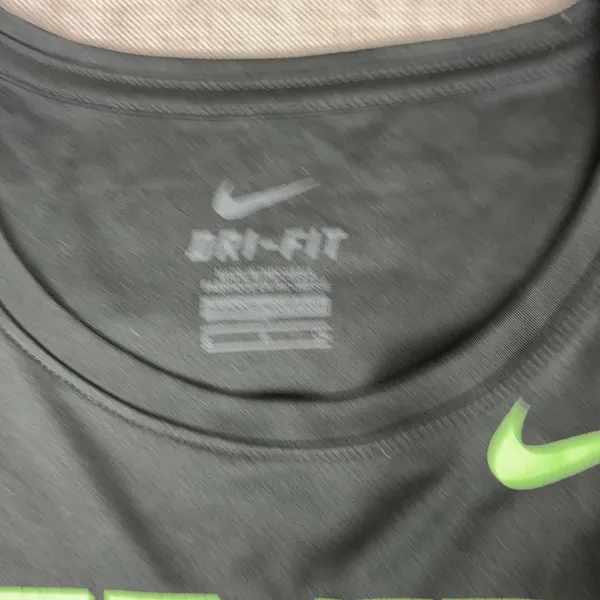 Nike Shirt Womens Small Black Dri-FIT NKU Norse Slim Moisture Wicking Breathable - Image 2