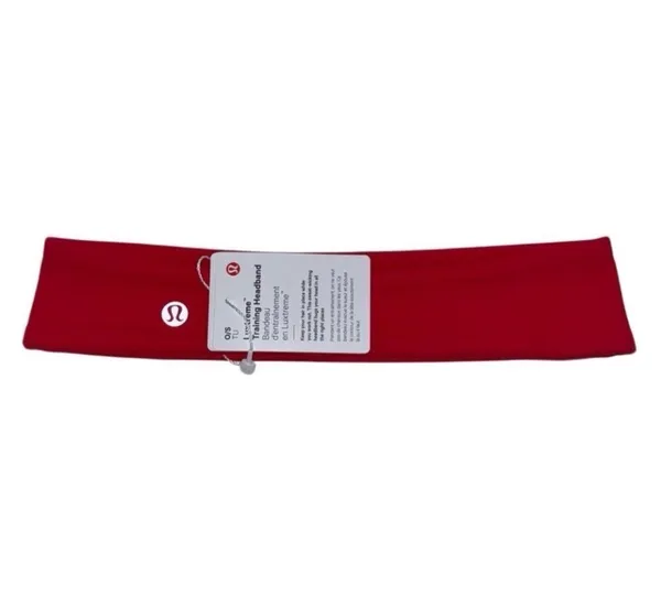Lululemon Womens Luxtreme Training Headband Lulu Red - Image 2