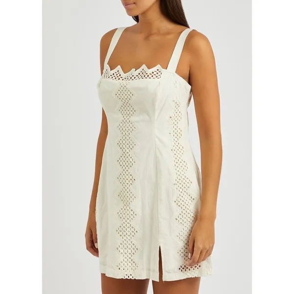✨FREE PEOPLE Vanda Cotton Mini Sz Medium Dress✨ - Image 2