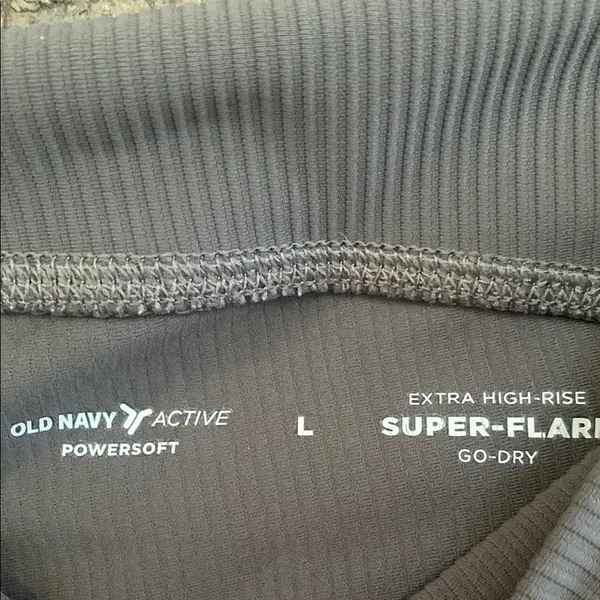 Old Navy Gray Wide Leg Pants - Image 2