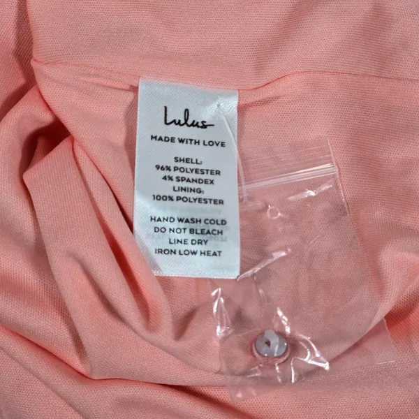 Lulus Beyond Classy Pink Satin Halter Mini Dress CTD208071 Womens Size Small - Image 8