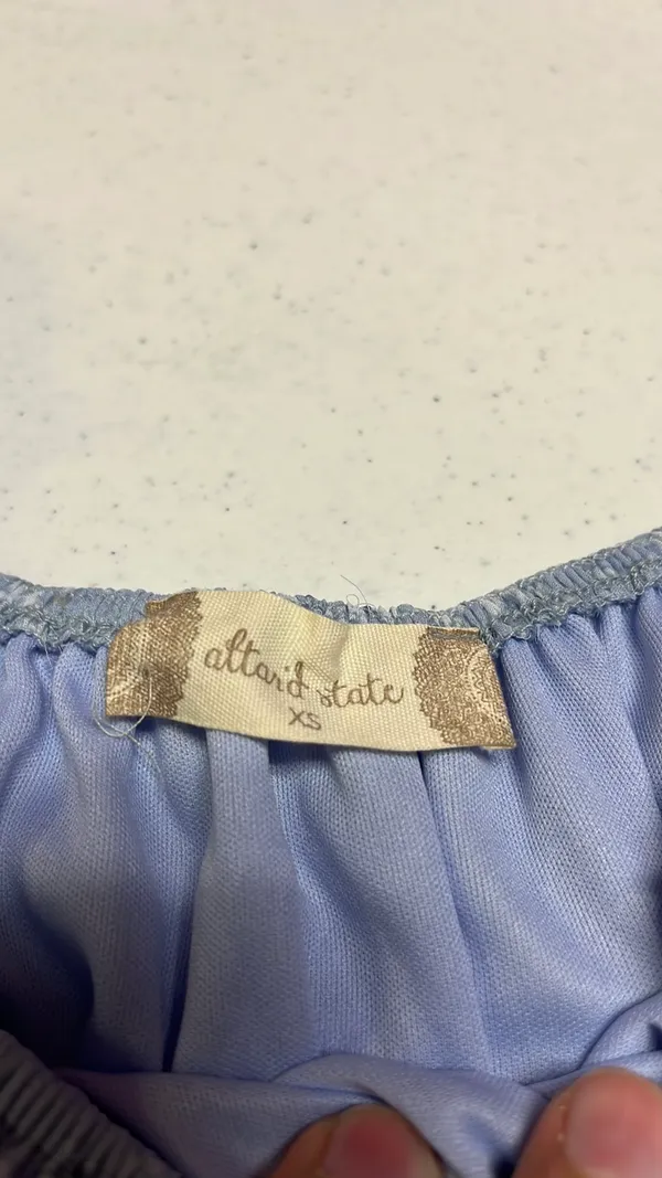 Altar'd State Floral Top Crop - Image 2