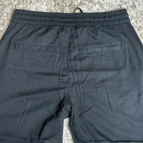 Gap Everyday Easy Pants, Drawstring Waist, Black, Size Small - Image 4
