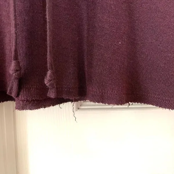 Brandy Melville burgundy sweatshirt - Image 5