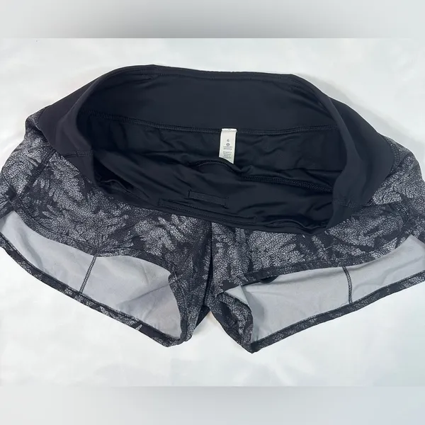 Lululemon Vintage Speed Short 2.5" - Kindred Spirit Black Multi/Black - 6 - Image 7