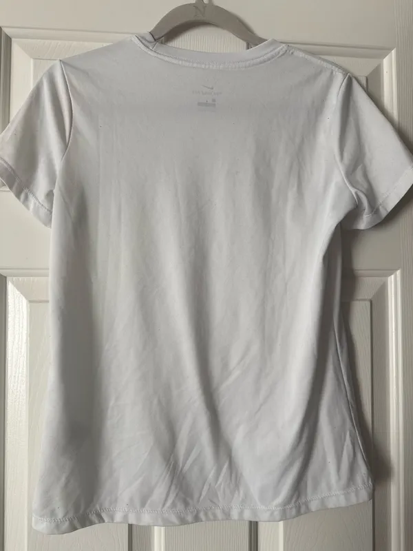 Nike Dri-Fit White Top - Image 2