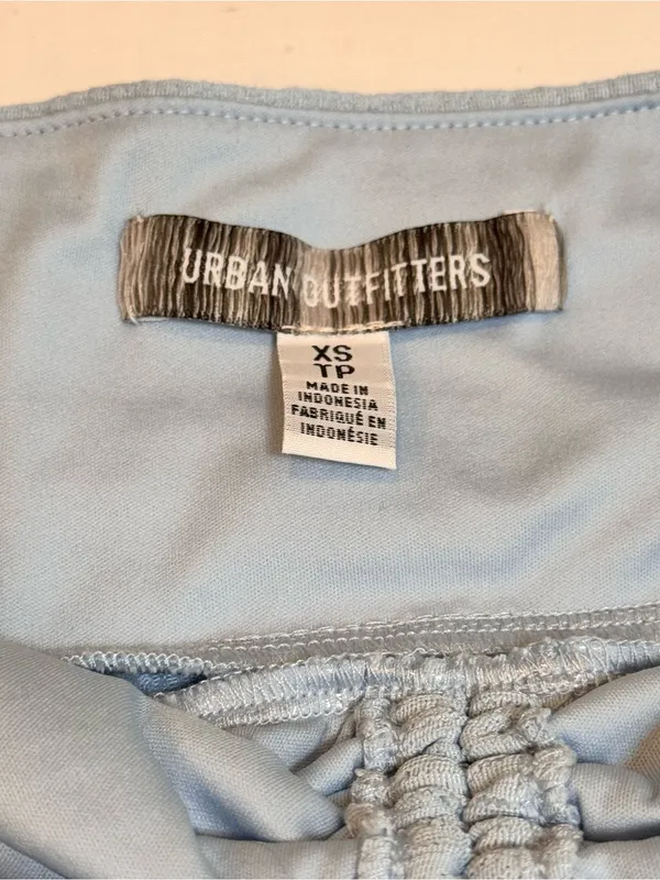 Urban Outfitters Eloise Tube Top XS Light Blue Coquette Y2K Fairycore Babydoll - Image 5