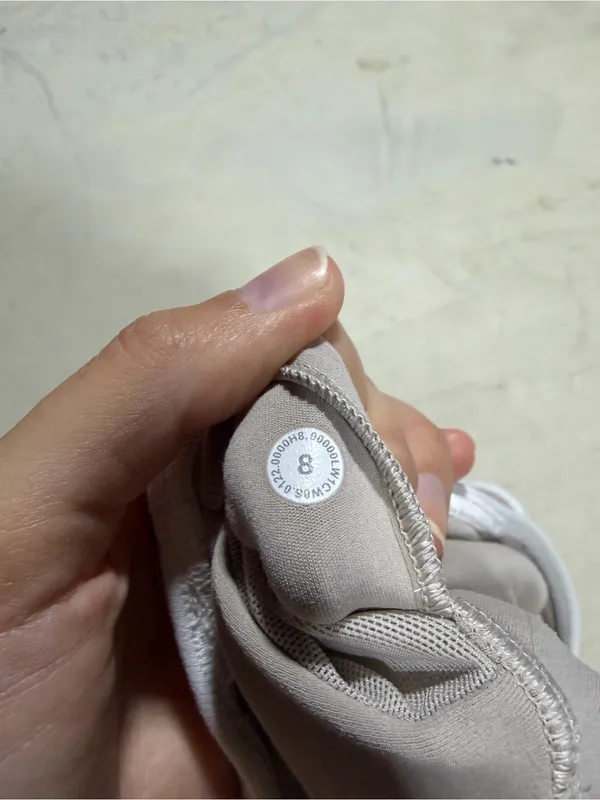 Lululemon White Women's V-Neck align Crop tank Top 8 - Image 8