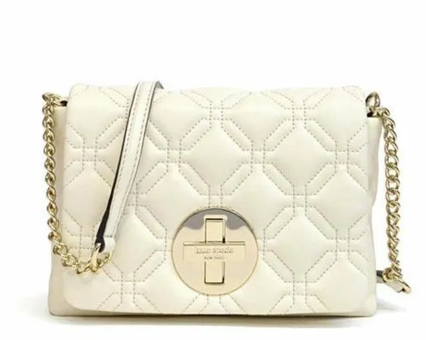 Kate Spade White Leather Crossbody - Image 10