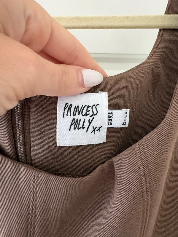 Princess Polly Brown Cutout Dress - Image 6