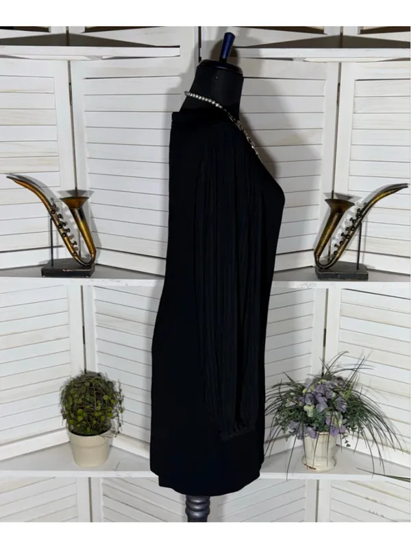 chiffon mini dress balloon sleeves cocktail wedding guest whimsigoth homecoming - Image 4