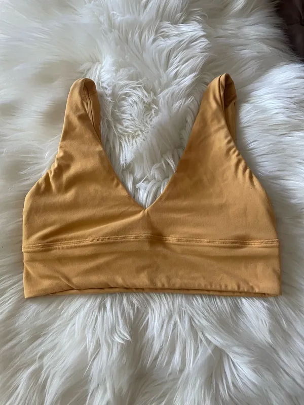 Lululemon Align V-Neck Bra *Light Support, C/D Cup Mango Dream - Image 7