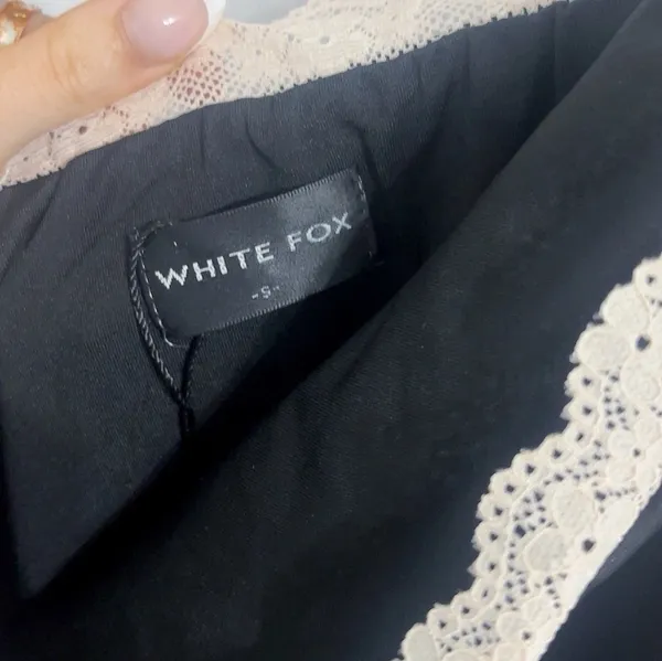 White Fox Mini Dress - Image 3