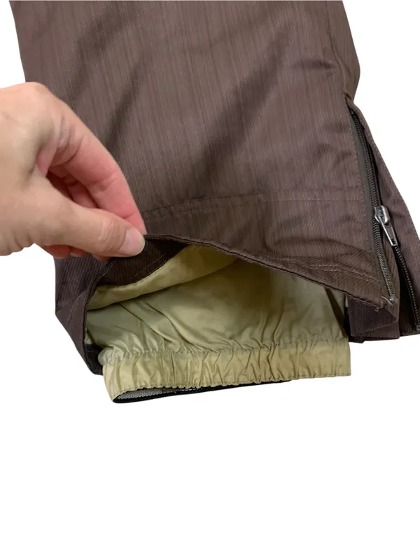 Sims Womens Brown Insulated Snow Ski Cargo Pants Utility Outdoor XS - Image 4