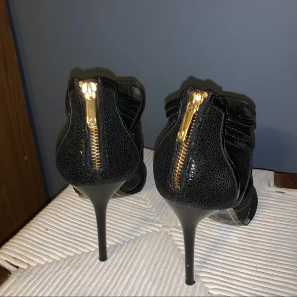 Charles Jourdan cutout heels black Size 9.5 - Image 6