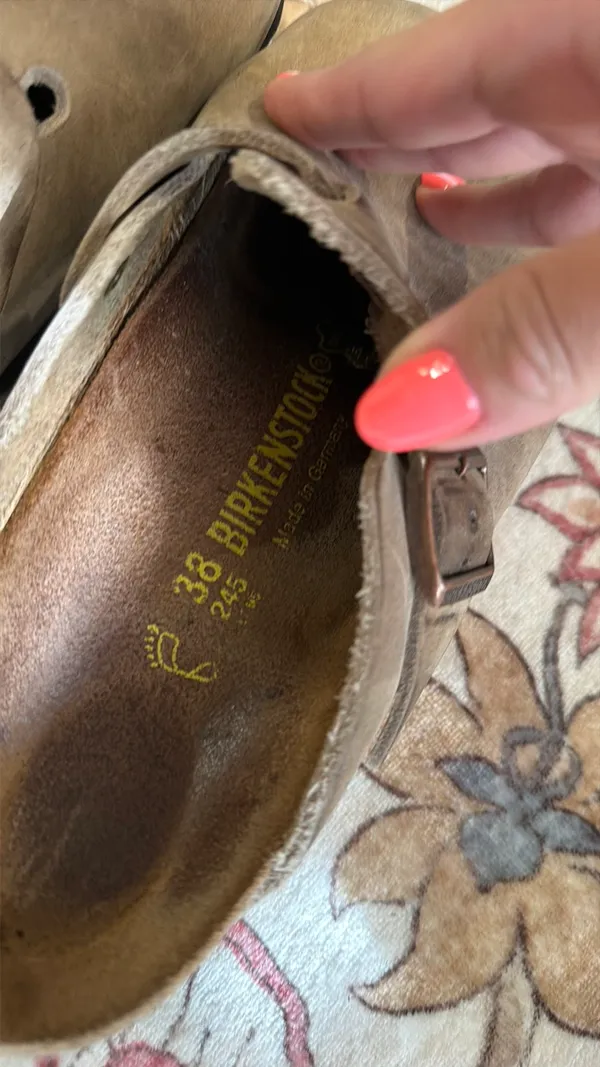 Birkenstock Clogs Boston Leather - Image 3
