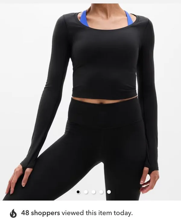 Athleta Transcend Top Long Sleeve - Image 3
