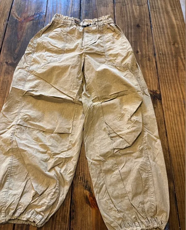 Urban Outfitters Beige Parachute Pants - Image 3
