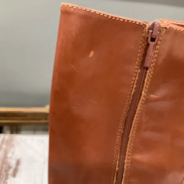 Zara Made In Spain Leather Boots‎ - Image 3