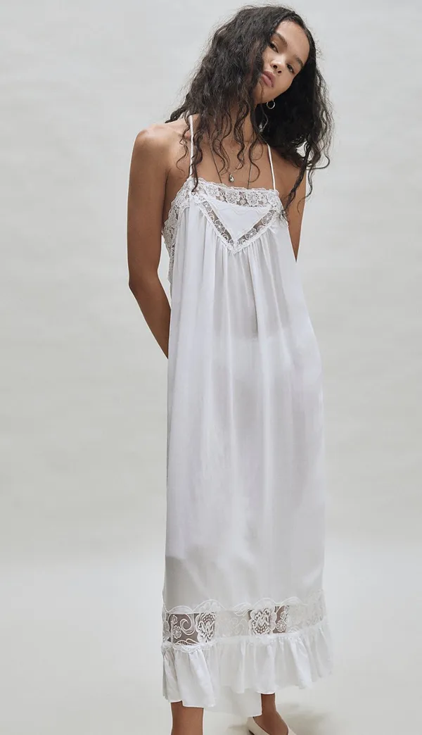 Free People Kiss Me Later Maxi Slip Dress - Image 2