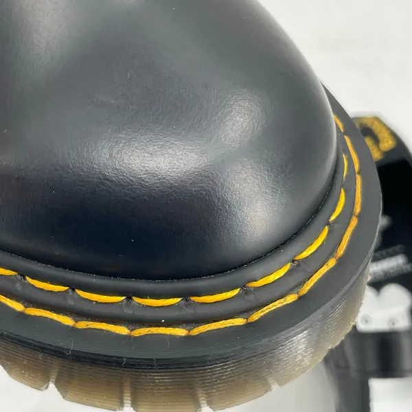 Dr. Martens x Heaven Marc Jacobs Addina Double Stitch Mary Janes Black Leather 8 - Image 11