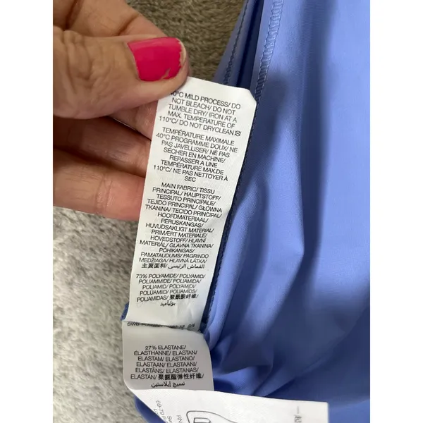 Sweaty Betty Racerback Jumpsuit Periwinkle Blue Relaxed‎ Athleisure Size 8 - Image 7