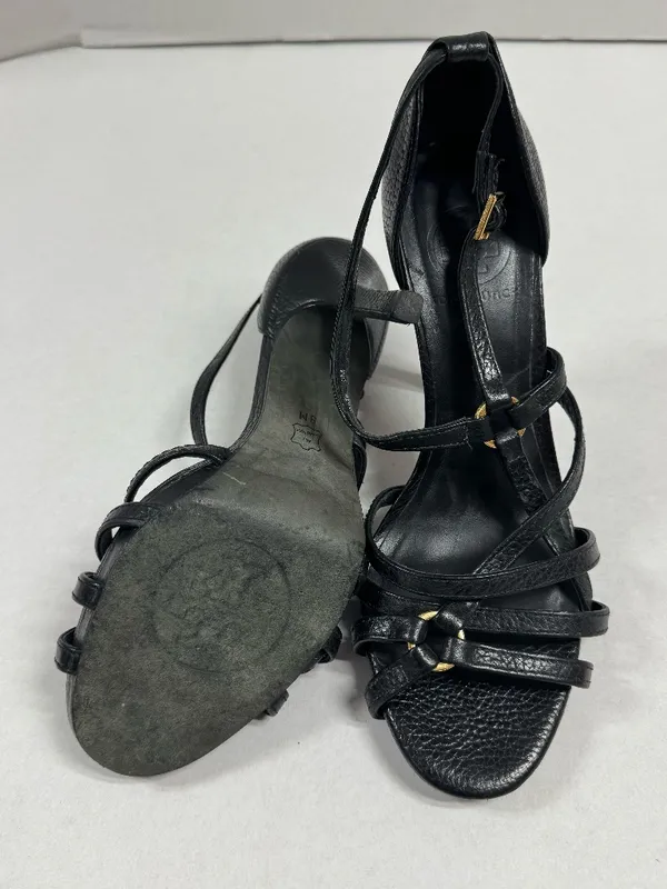Tory Burch - Elizabella Strappy‎ Heeled Sandals - Size 8. - Image 4