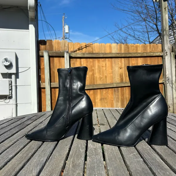 Steve Madden Valyant Women's Shoes Size 9 goth‎ whimsy Spring date point boots - Image 4