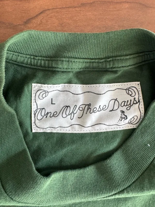 Men’s green one of these days tees - Image 3