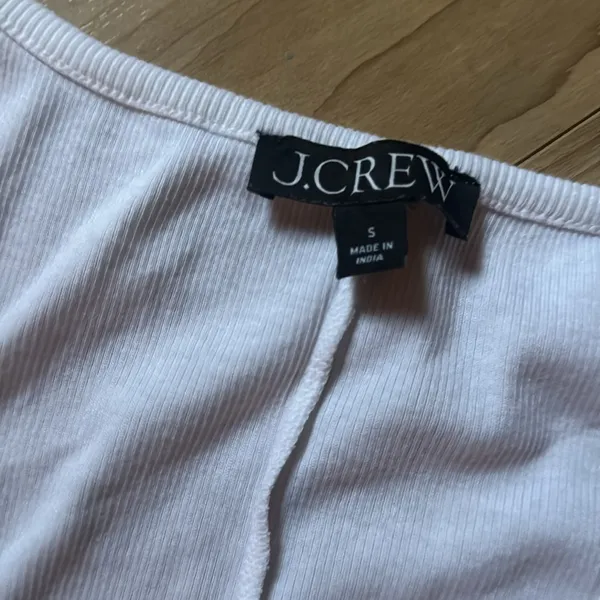 J crew white tank - Image 2