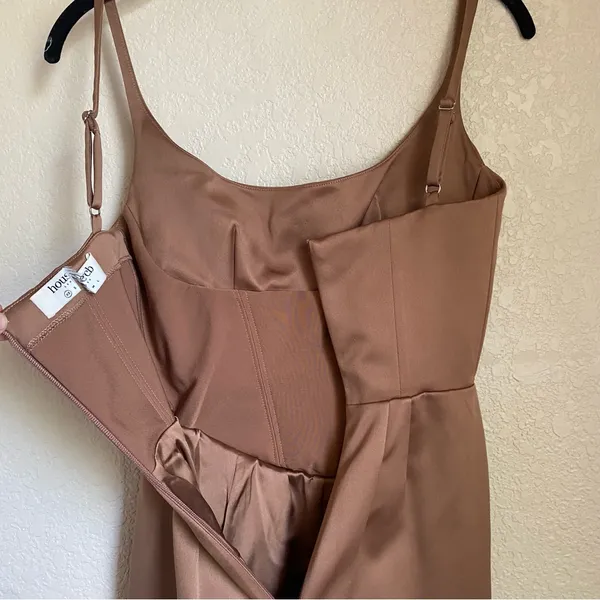 House Of CB Bianca‎ Dress in Mocha size XS NWOT - Image 11