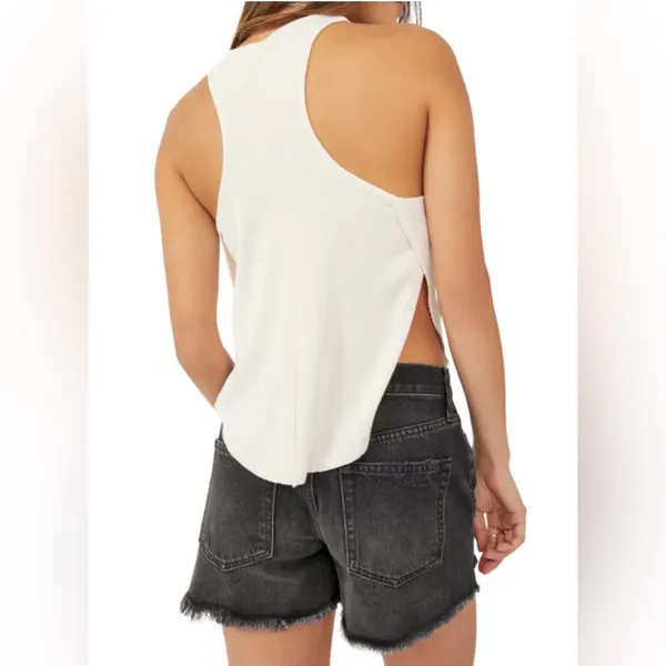 NWT Free People Intimately Out The Door Ribbed Tank sz S - Image 8