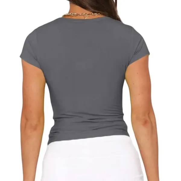 Trendy basic top. Short sleeve. Women’s Size M. NWOT Size M - Image 4