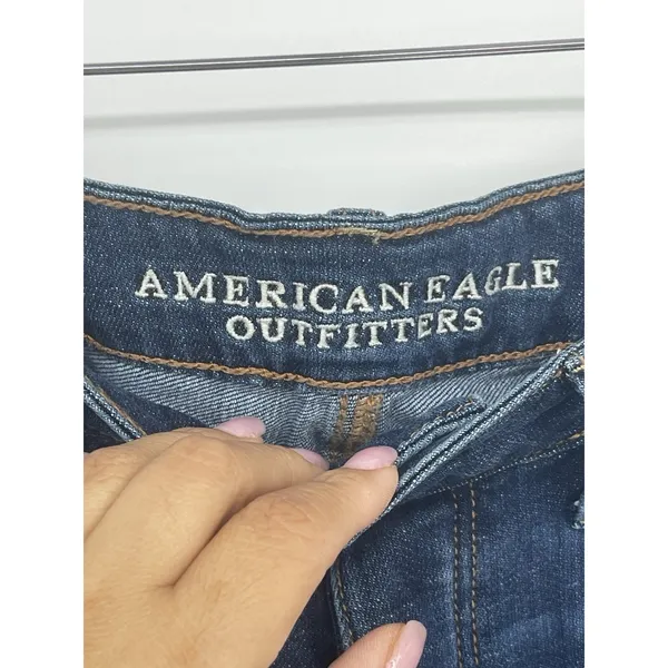 American Eagle Womens Size 4 Regular Skinny‎ Jeans Q0009 - Image 4