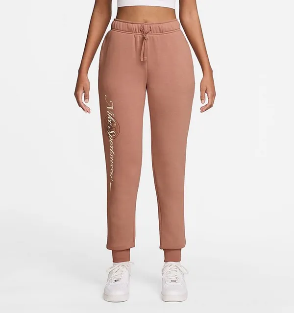 Women’s Nike Sportswear club fleece graphic pants - Image 3